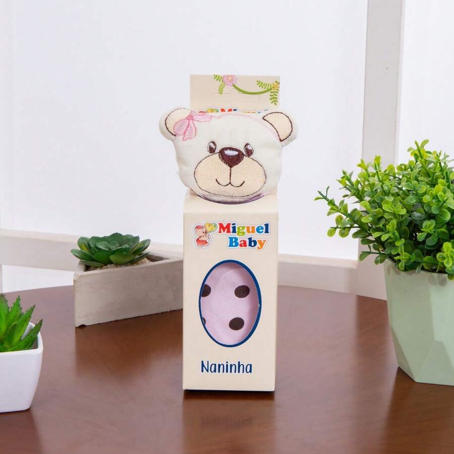 Casa Viva 100% Cotton Baby Blanket - Various Prints - Gấu bông hồng - Xem 1