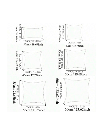 1pc Wit Kussen Insert, Full Size Renewable Fiber Filler, Bed, Sofa, Living Room, Bedroom, Office, ative Pillow, Bed Car Support view 4