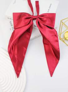 Corbata con lazo grande de moda femenina, flor de cuello, ojal, corbata de uniforme escolar, disfraz de cosplay, apto para uso diario en general - pajarita grande - Ver 16
