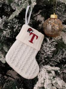 1pc Home Decor White Christmas Socks Knitted Socks Woolen Socks Embroidered Letters Candy Gift Bag Creative Holiday Festive Letters White Christmas Socks Gift Bag,Wedding Birthday Party Decor, Holiday Decor, Socks Gift Bag, Thanksgiving Decor, Christmas Decor, Room Decor, Home Decor,Christmas Gift Christmas Decorations Home Christmas Gifts Christmas Decor - Multicolor - View 29