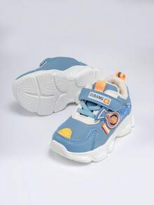 Giày thể thao thường ngày nhẹ nhàng ấm áp dễ thương hoạt hình cho bé trai - Màu xanh lam - Xem 3