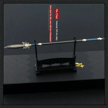 Ancient Weapon Model - Dragon Gallbladder Spear, Three Kingdoms Zhang Fei & Guan Yu, Full Metal Craft Figurine - Multicolor - View 8