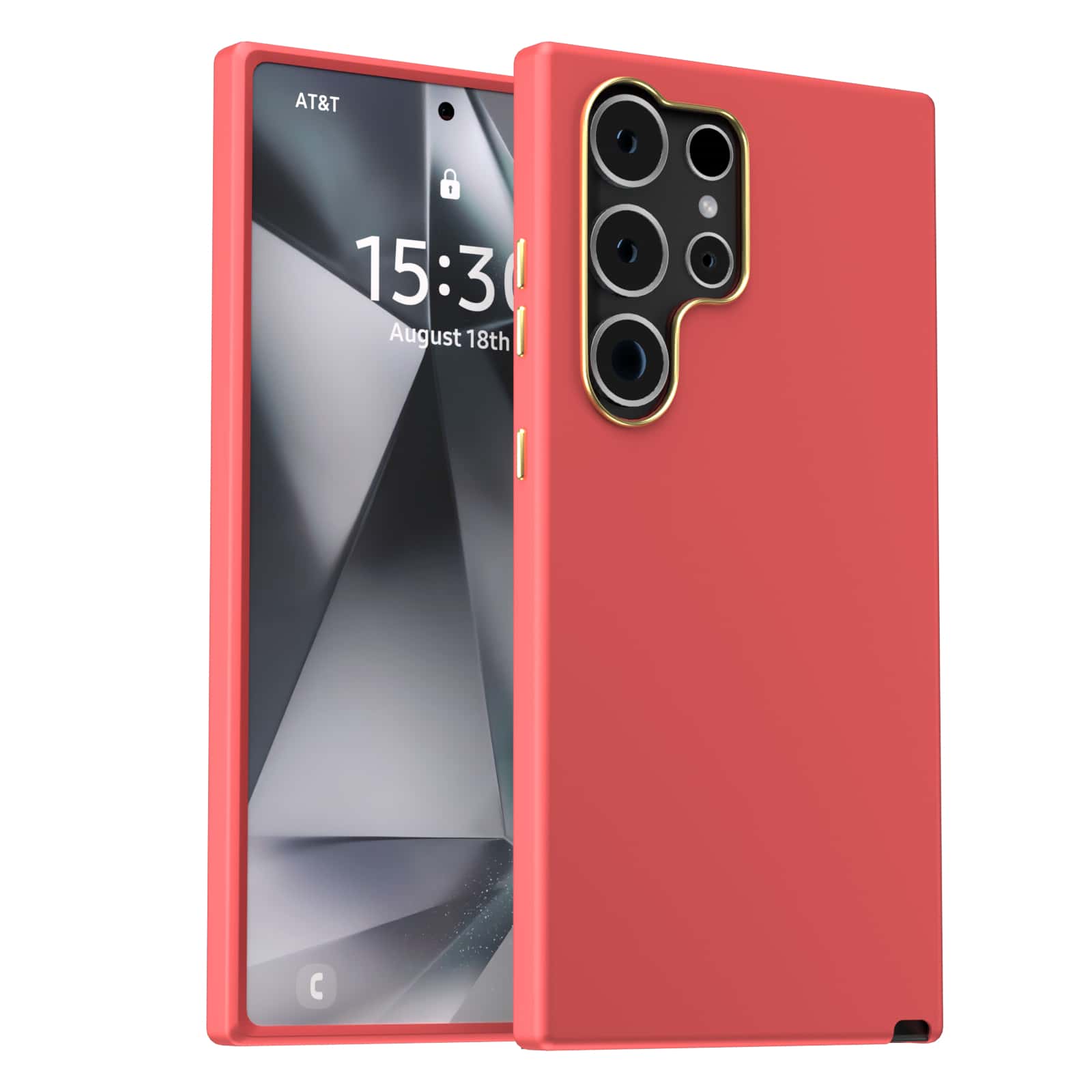 Premium Case Cover Samsung A02 A05 A10 A12 A14 A15 A20 A21S A32 4G A34 5G A54 M02 M23 M51 F13Note 20 J5 Prime Premium Velvet Silicone Case - 珊瑚 - 查看 1