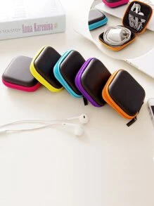 1 个迷你耳机收纳袋或大型数码收纳袋，大型收纳袋可收纳大多数充电器以及各种小型数码产品、口红 - 彩色 - 查看 4