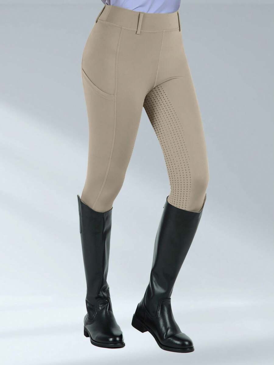 BEROY Women Horse Riding Pants Silicone Full Seat Breeches Equestrian Schooling Horseback Riding