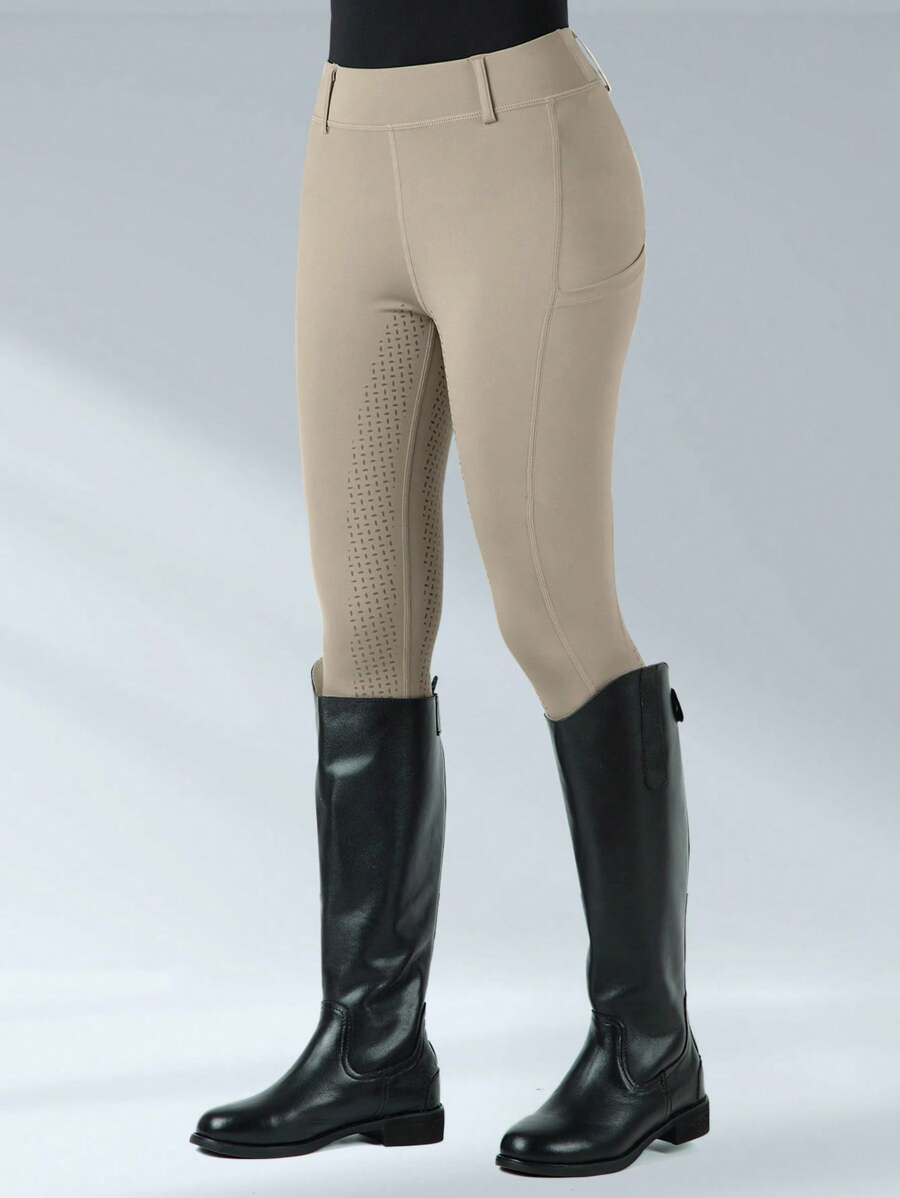 BEROY Women Horse Riding Pants Silicone Full Seat Breeches Equestrian Schooling Horseback Riding