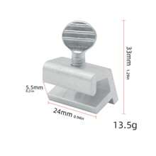 2/4/6件儿童圆形把手窗锁，免螺丝门窗锁，滑动锁，防盗保护婴儿洗澡家庭装饰礼物