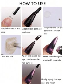 1 Chai 9D Bột Mắt Mèo Tắc Kè Hoa Từ Tính Lấp Lánh Làm Móng Nghệ Thuật Làm Móng Bột Mạ Crom Laser Xanh Tím Holographic Gel Sơn Móng Tay Trang Trí Nghệ Thuật Làm Móng Tay Y2K Tự Làm Tại Tiệm Làm Móng - Nhiều màu - Xem 5