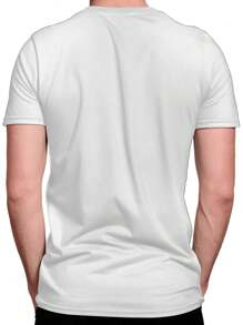 Country T-Shirt No Agro No Life Cowboy Shirt 100% Cotton HD Print - 白色 - 查看 2