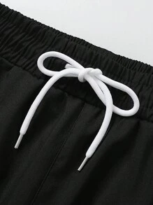 2 peças Conjunto de Jaqueta e Calça Casuais Versáteis Masculinos