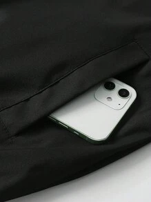 2 peças Conjunto de Jaqueta e Calça Casuais Versáteis Masculinos
