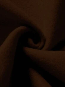 Men's Casual Loose Fit Jesus Cross And Letter Print Drawstring Hoodie Sweatshirt, Spring/Autumn, Long Sleeve Top - Brown - View 6