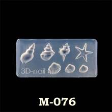 1 PC Beautiful Nail Art Silicone Mold 16 Designs Durable 3D Stereo Crystal Carving Jewelry Earring Pendant Mold Crystal Powder Carved Nail Art Tool - Multicolor - View 13