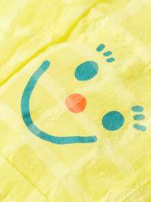 mini bala Baby Girl Sun Protection Hooded Jacket - Yellow - View 7