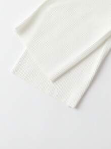 1 quần legging ngắn in họa tiết sọc dọc màu trơn cho trẻ em - Nhiều màu - Xem 7