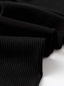 1 quần legging ngắn in họa tiết sọc dọc màu trơn cho trẻ em - Nhiều màu - Xem 8