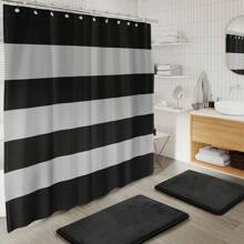 20 Piece Bathroom Accessories Set, Black Bathroom Decor Set - Black - View 7