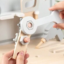 Children's Simulation Repair Tool & Workbench Toy, Educational Playset Gift For Boys - Color - View 7