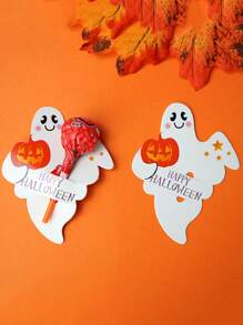 50 que kẹo trang trí Halloween - Thiết kế dễ thương và hình bí ngô với dòng chữ Happy Halloween, Vật dụng tiệc giấy để làm đồ thủ công DIY, Đồ trang trí tiệc Giáng sinh mùa thu, Đồ trang trí Halloween, Đồ thủ công theo mùa, Đồ trang trí lễ hội, Đồ trang trí Halloween, Vật dụng trang trí Halloween - Nhiều màu - Xem 8