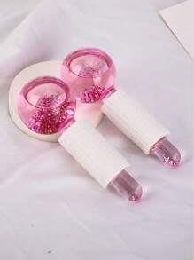 Crystal Facial Cooling Ice Balls - 1pc, Powder Blue, Fragrance-Free For Face & Neck Care Ice Globes For Facials,Beauty,Skin Care Products,Spa,Self Care,Skin Care Tools,Face Care,Esthetician Supplies,Massage,Face Massage Tool,Face Roller,Ice Roller,Ice Roller Face