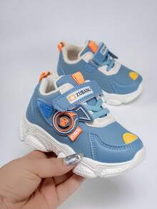 Giày thể thao thường ngày nhẹ nhàng ấm áp dễ thương hoạt hình cho bé trai - Màu xanh lam - Xem 7