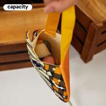 1 件万圣节圣诞糖果袋礼品袋鲁道夫鬼节南瓜毡手提袋，适用于万圣节派对礼物和糖果 - 彩色 - 查看 4