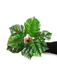1 cây nhân tạo 9/18 lá, cao 13/22/29 inch, có thân, thiết kế hình cây cọ và mai rùa bằng tre sống động, hoàn hảo cho rừng rậm, bãi biển, tiệc Hawaii, vườn nhà và văn phòng không cần chậu, ngày lễ tình nhân, quà tặng - màu xanh lá - Xem 14