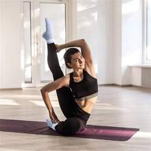 5 Pairs Grip Socks For Women, Non Slip Pilates Yoga Socks With Double Stripes Non Slip Socks For Workout, Ballet, Athletic Socks
