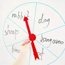 Large 12-Inch Suction Cup White Board Pointer - Ideal Choice For Educational Environment And Game Selections - Red - View 4
