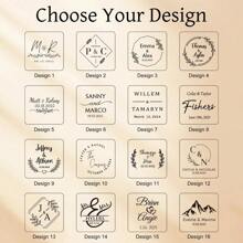 Personalized Wedding Ring Box, Custom Wood Ring Box, Ring Box Holder, Proposal Ring Box, Double Slot Ring Bearer Box, Wood Two Ring Box 1pc, Space-Saving Exquisite, Vintage, Tidy Custom, Personalized, Unique Boyfriend, Girlfriend, Dad, Mom, Family, Friends For Valentine's Day, For Mother's Day, For Birthdays, For Children's Day, For Father's Day, For Graduation