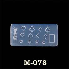 1 PC Beautiful Nail Art Silicone Mold 16 Designs Durable 3D Stereo Crystal Carving Jewelry Earring Pendant Mold Crystal Powder Carved Nail Art Tool - Multicolor - View 5