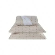 Double-Sided Embroidered Bedspread Kit With 200 Thread Count Percale For Standard Double Bed