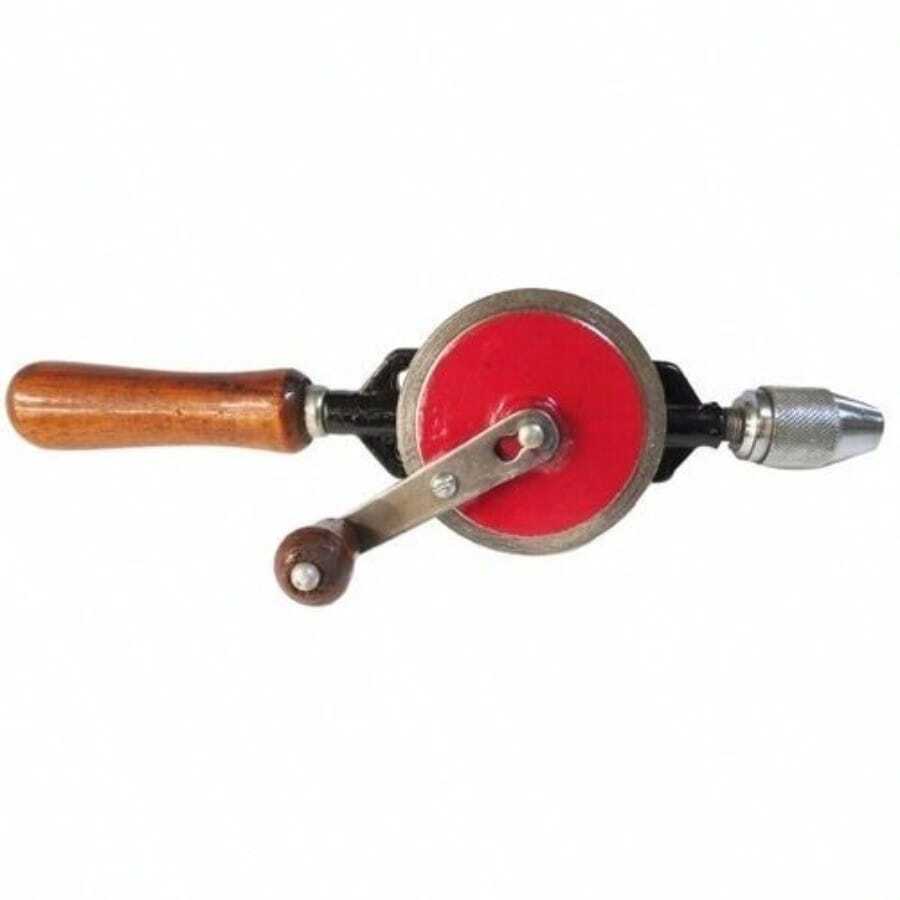 Taladro Manual OBI 512-1/4 | 1 Velocidad, Mandril 1/4", Perforación Ligera - Rojo - Ver 1