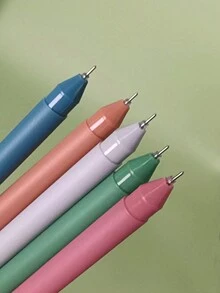 5pcs/Set 5014 Colorful Needle Tip Ballpoint Pen - Multicolor - View 5
