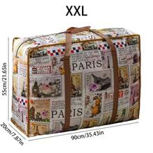 1pc Storage Bag, Packing Bag, Moving Bag - For Travel, Dorm, Home Organization, Moving - Heavy Duty Pencil Case Room Decor Home Decor Kitchen Wall Decor Bed Room Decor School Supplies School Decorations Decor Festival Decor Room Decor Home Decor Bed Room Decor Dress Pants Shoes Jeans Boots Skirt Bedroom, Organizer, Home Storage, White T Shirt Women, Black Pants Women, Ladies Winter Clothes, Dress, - 1pc - View 13