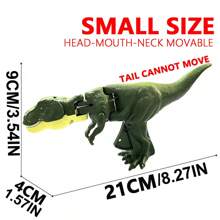 Decompression Simulated Dinosaur Model Teenagers's Toys Dynamic Pressing Tyrannosaurus Rex Gift Decoration Toys,Creative Prank Gifts, Halloween And Christmas Gifts