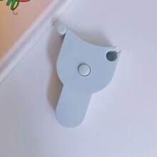 1pc Professional Body Measuring Tape 60 Inch (150cm) - Automatic Retractable Tape Measure For Body Measurements And Weight Loss - Ideal For Tailoring, Sewing, Fitness, Crafts - Waist Circumference And Hip Measuring Tape - White - View 4