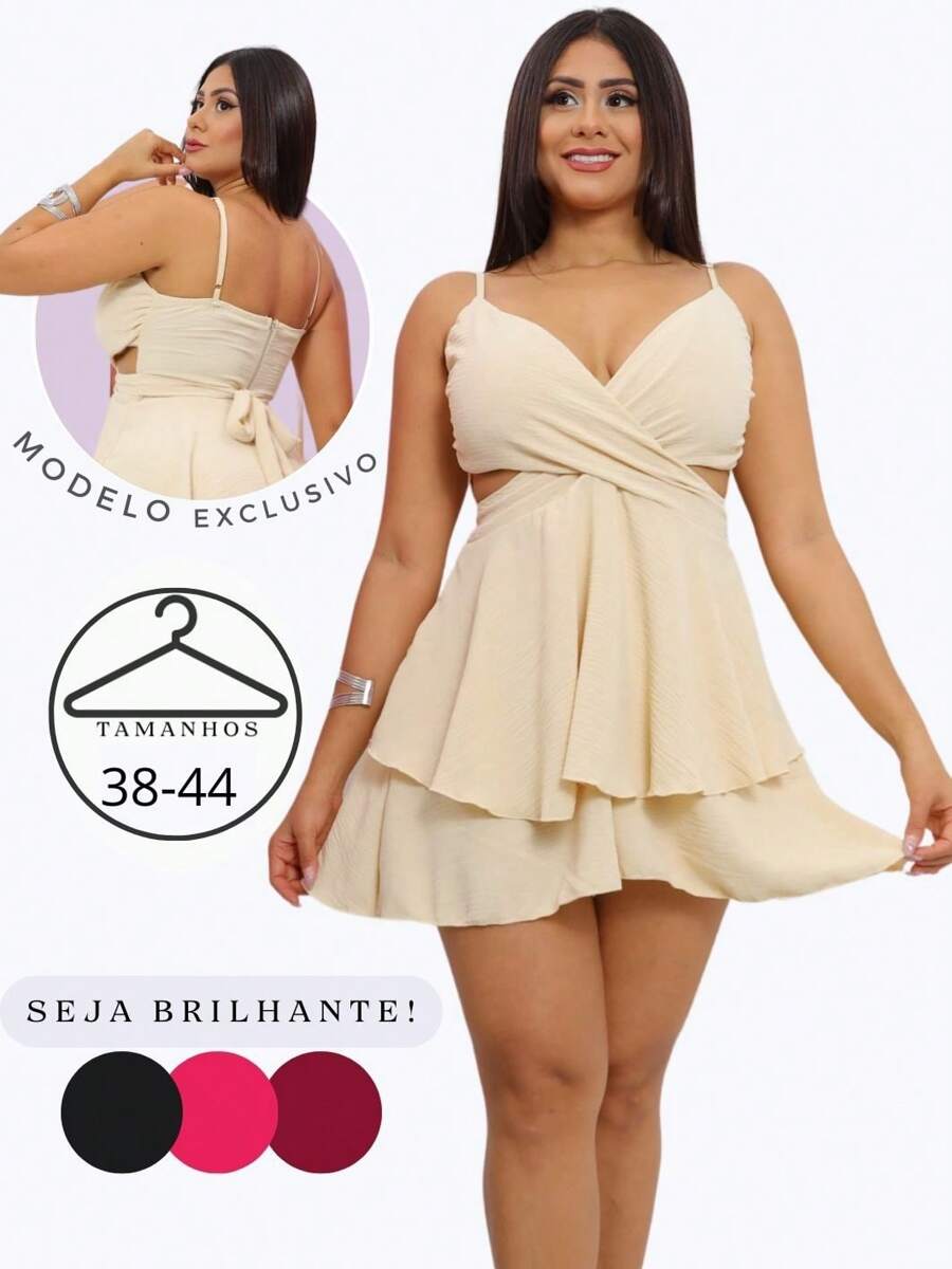 Women Jumpsuits - Màu be - Xem 1