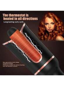 22毫米自动卷发棒，适合长发，4档温度设置，双电压自动卷发器，带自动断电功能（英国） - 英規插(220-240V) - 查看 4
