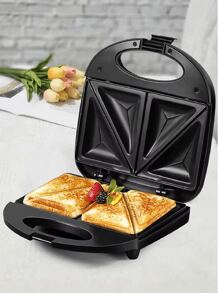 Máquina para sándwiches y tortillas, antiadherente, portátil - Multicolor - Ver 1