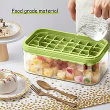 IPC A Home Ice Storage Ice Box With Cover Diy Auxiliary Food Quick-Freeze Grinder - Green - View 2