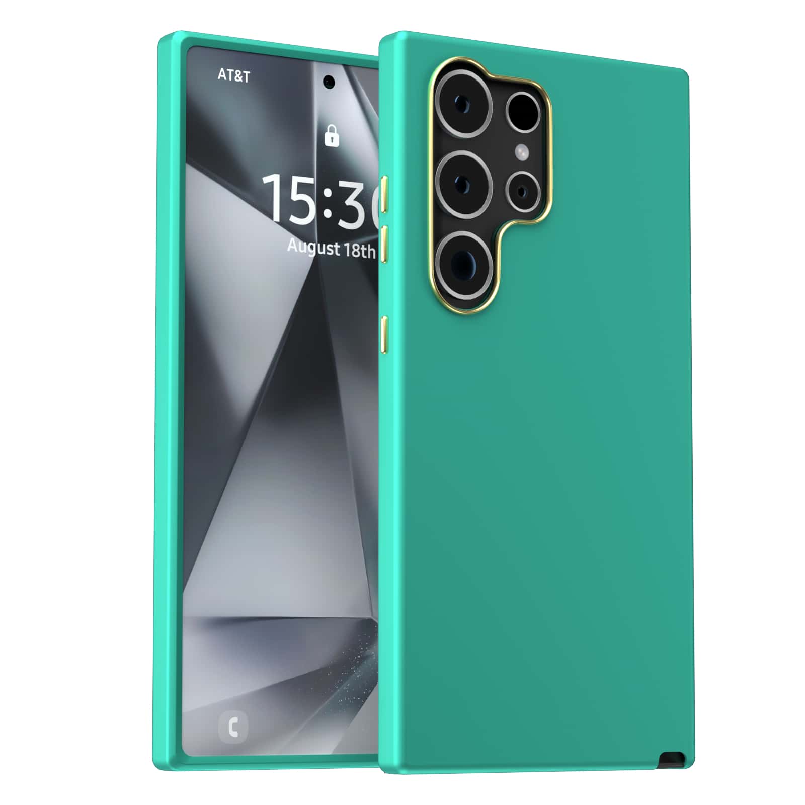 Premium Case Cover Samsung A02 A05 A10 A12 A14 A15 A20 A21S A32 4G A34 5G A54 M02 M23 M51 F13Note 20 J5 Prime Premium Velvet Silicone Case - 薄荷綠 - 查看 1