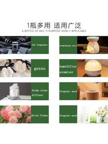 9pz Aceites Esenciales de aromaterapia, Perfume, limón, Freesia, Océano, extracción de plantas naturales, aceite esencial con cuentagotas para difusor, 10ML - Múltiples aromas - Ver 4