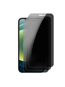 3 miếng kính cường lực chống nhìn trộm bảo vệ màn hình tương thích với iPhone 16 15 14 13 12 11 Pro Max XR X XS Max 7 8 Plus - màu đen - Xem 30