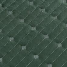 Double-Sided Embroidered Bedspread Kit With 200 Thread Count Percale For Standard Double Bed - Army Green - View 2