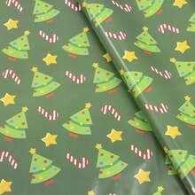 2 张 20 英寸 X 29 英寸圣诞礼品包装纸，DIY 装饰卡通彩色纸，适用于礼品盒、节日派对礼物、圣诞节 - 彩色 - 查看 5