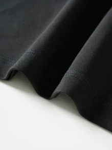 Rhude Tropics Tee Vintage Black - 黑色 - 查看 3