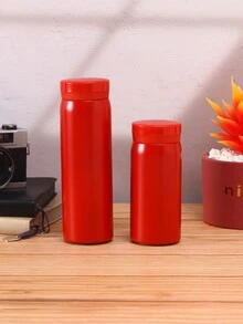 1 pieza Taza mini simple de acero inoxidable, taza pequeña portátil para exteriores, regalo lindo - Multicolor - Ver 9