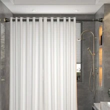 1 pieza Barra de tensión retráctil ajustable con base de plástico y tubo de acero inoxidable, disponible en dorado negro, dorado blanco, dorado gris, dorado verde, sin necesidad de perforación para barras de armario, barras de cortina de ducha, barras de cortina, se ajusta a armario, baño, ventanas, cocina/dormitorio, organizador, organizador, almacenamiento del hogar, camiseta blanca de mujer, pantalones negros de mujer, ropa de invierno para damas, vestido, ropa de invierno para damas, vestidos elegantes de mujer, camisa blanca para damas, manga larga, mono blanco para mujer, vestidos de primavera para mujer, atuendos de primavera para mujer, primavera, ropa de primavera, minimalista, blusas de verano