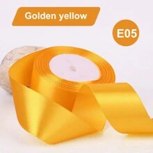 1 Rollo de 25 yardas de cinta de satén de 4 cm/1,57 pulgadas de ancho en colores variados - Perfecta para hacer lazos de rosas, decoraciones de pasteles y navideñas - Vibrante, suave, cintas para manualidades y envoltorios de regalos, Día de San Valentín